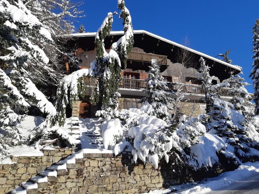 Chalet Horizon Blanc Megève Buitenkant foto
