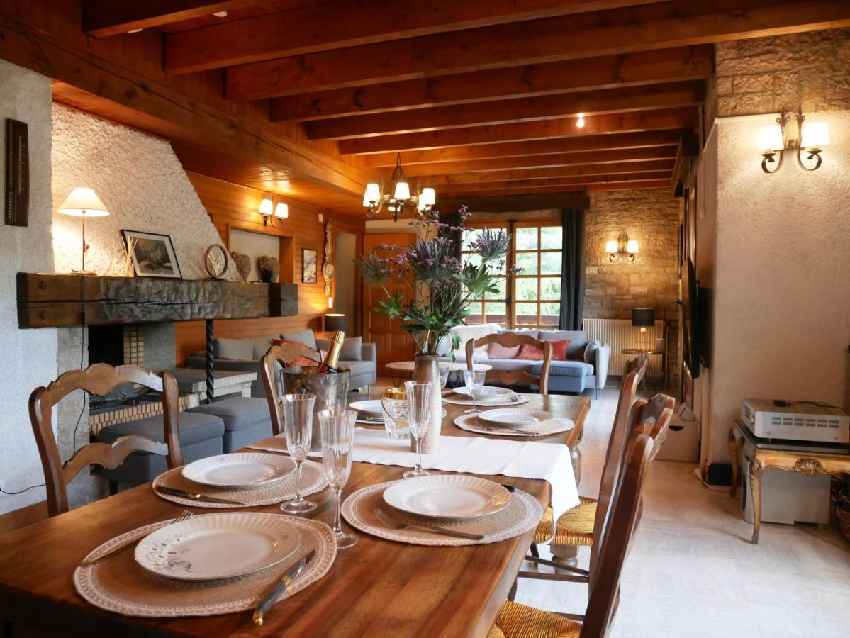 Chalet Horizon Blanc Megève Buitenkant foto