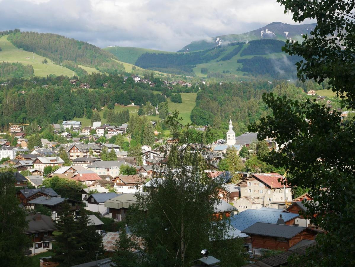 Chalet Horizon Blanc Megève Buitenkant foto