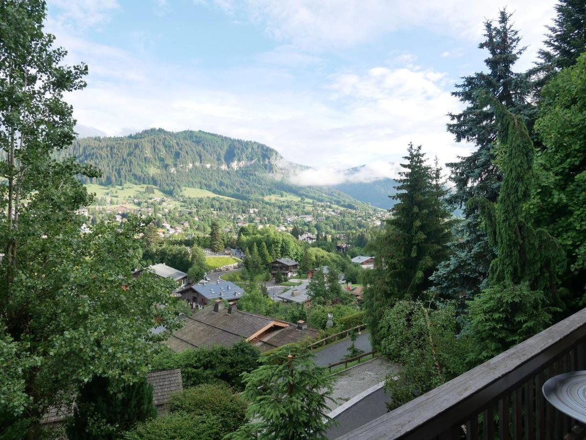 Chalet Horizon Blanc Megève Buitenkant foto