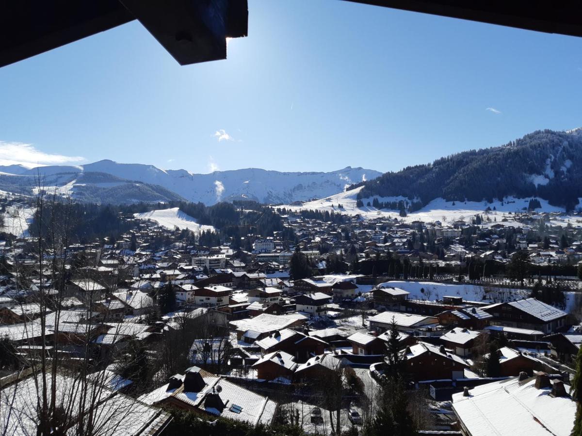 Chalet Horizon Blanc Megève Buitenkant foto
