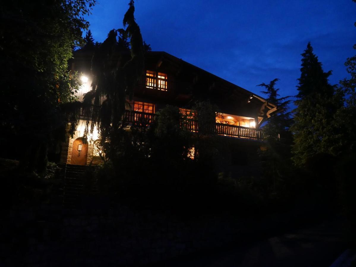 Chalet Horizon Blanc Megève Buitenkant foto