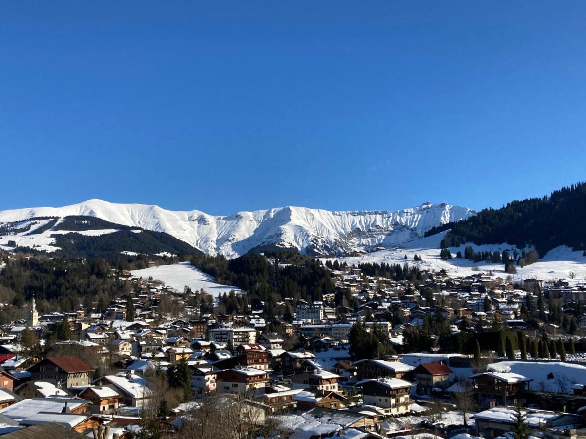 Chalet Horizon Blanc Megève Buitenkant foto