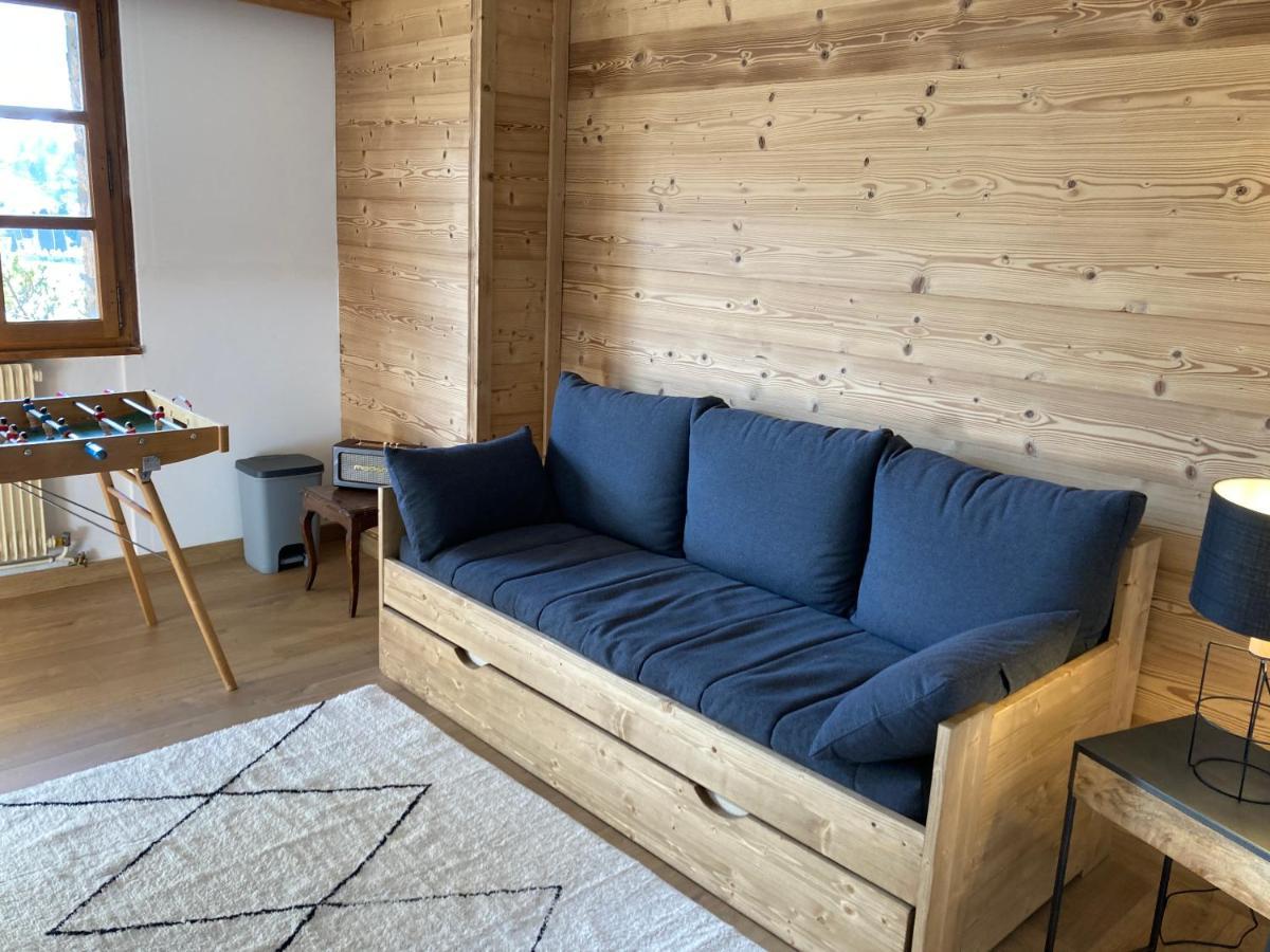 Chalet Horizon Blanc Megève Buitenkant foto