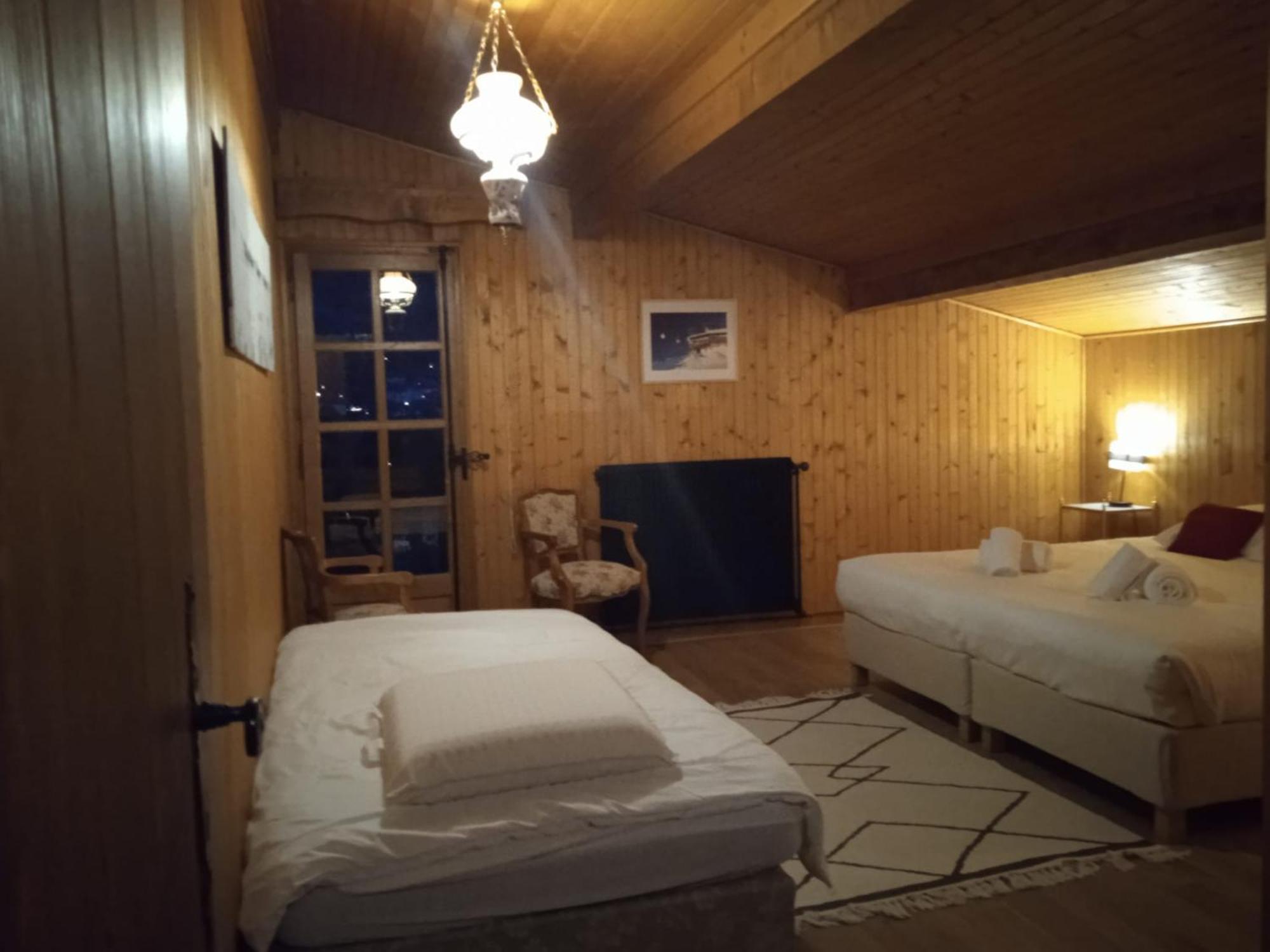 Chalet Horizon Blanc Megève Buitenkant foto